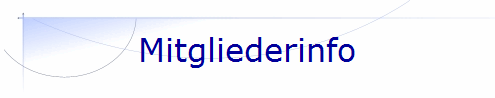 Mitgliederinfo